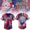 Rochester Red Wings Grateful Dead Night Jersey Rochester Red Wings Grateful Dead Night Jersey