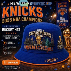 New York Knicks Champions 2026 Bucket Hat