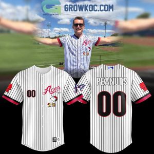Reno Aces Peanuts Night 2026 Custom Jersey