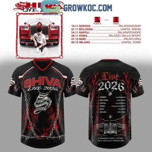 Shiva Live Tour 2026 Football Jersey