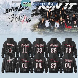 Stray Kids Run It World Tour 2026 Hoodie Shirt