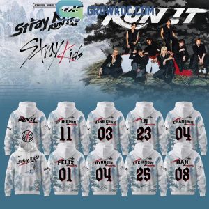 Stray Kids Run It World Tour 2026 Hoodie Shirt