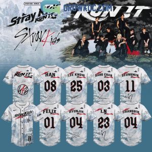 Stray Kids Run It World Tour 2026 Jersey