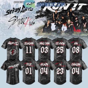 Stray Kids Run It World Tour 2026 Jersey