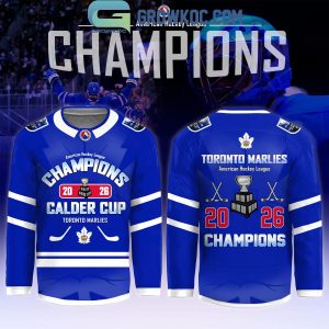 Toronto Marlies AHL Champions 2026 Hockey Jersey