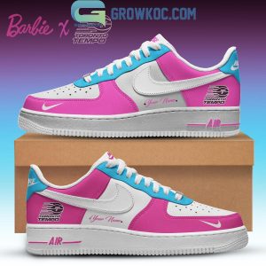Toronto Tempo WNBA x Barbie Air Force 1 Shoes