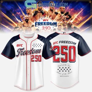 UFC Freedom 250 White House Exclusive Baseball Jersey