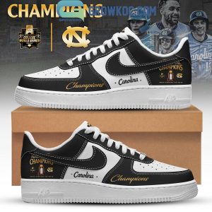 UNC Tar Heels NCAA Baseball Champions Air Force 1 Shoes