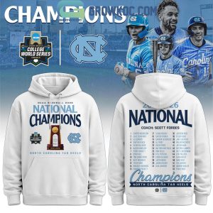 UNC Tar Heels NCAA Baseball Champions Hoodie Shirt