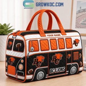 BC Lions CFL New Quilted Duffel Bag