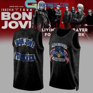Bon Jovi Forever Tour 2026 Basketball Jersey