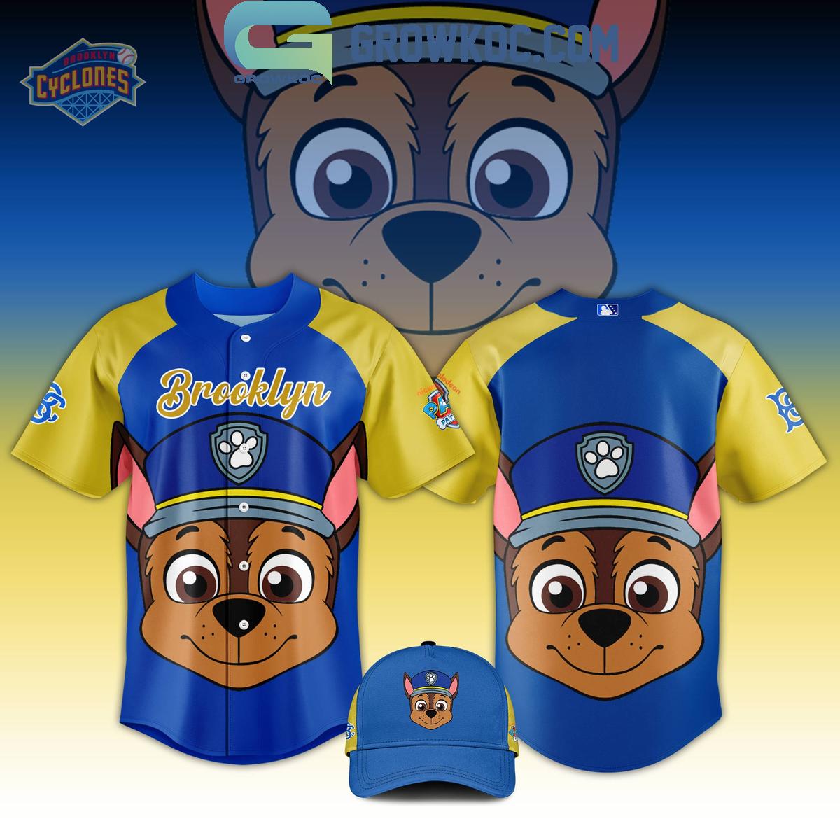 Brooklyn Cyclones x Paw Patrol Day 2026 Jersey Brooklyn Cyclones x Paw Patrol Day 2026 Jersey