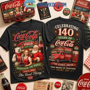 Coca Cola Celebrating 140 Years The Iconic Drink T-Shirt
