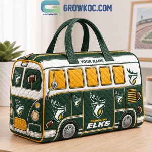Edmonton Elks CFL New Quilted Duffel Bag
