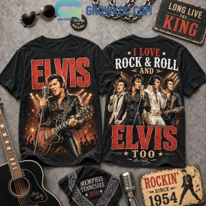 Elvis Presley King of Rock & Roll Shirt