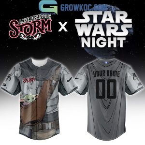 Lake Elsinore Storm Star Wars Baby Grogu Jersey