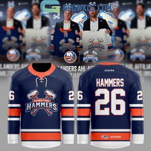 The Hamilton Hammers Unveil Home And Away Hockey Jersey