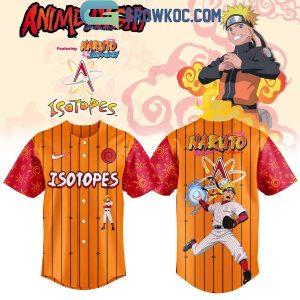 Albuquerque Isotopes x Naruto Anime Night Gift Baseball Jersey