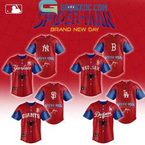 All Team MLB x Spider-Man Brand New Day 2026 Jersey