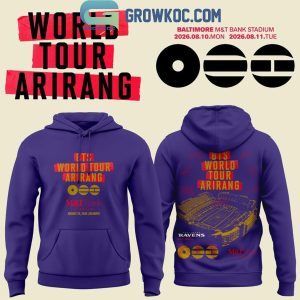 Baltimore Ravens x BTS World Tour Arirang In Baltimore Hoodie Shirt