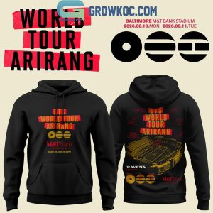 Baltimore Ravens x BTS World Tour Arirang In Baltimore Hoodie Shirt