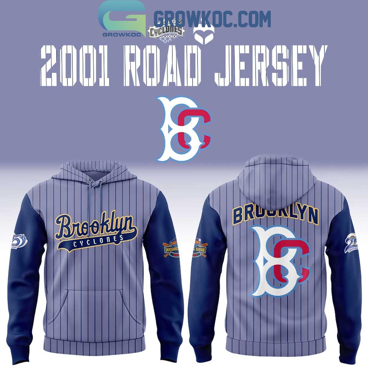 Brooklyn Cyclones From 2001 Road Hoodie Brooklyn Cyclones From 2001 Road Hoodie