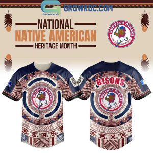 Buffalo Bisons National Native American Heritage Month 2026 Baseball Jersey