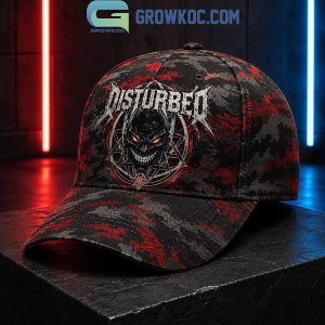 Disturbed Dark Messiah Camo Cap