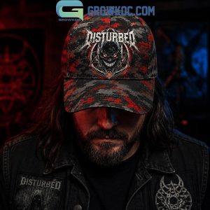 Disturbed Dark Messiah Camo Cap