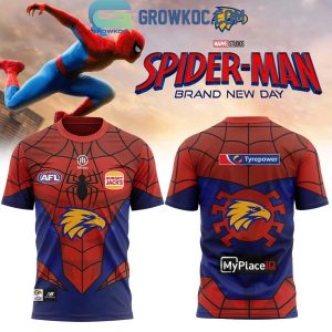 Hawthorn Hawks x Spider Man Brand New Day Hoodie Shirt