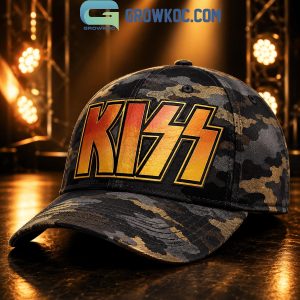 KISS Golden Thunder Camo Rock Legend Cap