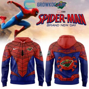 Minnesota Wild Spider Man 2026 Brand New Day Hoodie Shirt