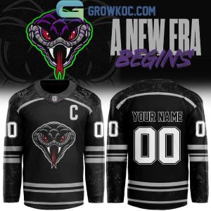 Monroe Moccasins A New Era Begins 2026 Custom Hockey Jersey
