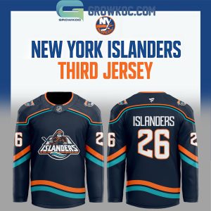 New York Islanders Third Custom 2026 Hockey Jersey
