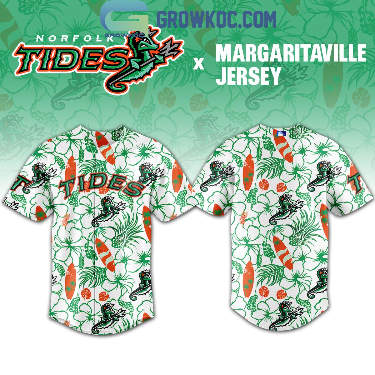 Norfolk Tides Margaritaville Night Limited Jersey Norfolk Tides Margaritaville Night Limited Jersey