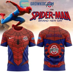 Ohio State Buckeyes Spider Man 2026 Brand New Day Hoodie Shirt