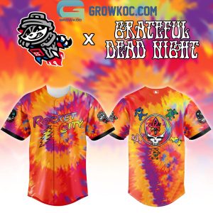 Rocket City Trash Pandas Grateful Dead Night Gift Jersey