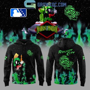 Rocket City Trash Pandas Night Party Marvin The Martian Hoodie Shirt