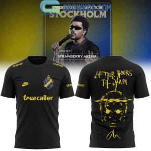 The Weeknd After Hours Til Dawn Tour 2026 x AIK Fotboll Hoodie Shirt