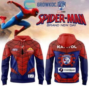 Western Bulldogs x Spider Man Brand New Day Hoodie Shirt