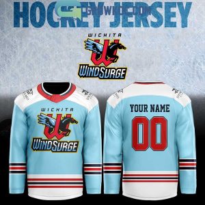 Wichita Wind Surge Our Happy Party 2026 Custom Hockey Jersey