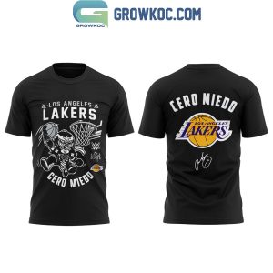 Los Angeles Lakers x Cero Miedo WWE Monday Night RAW T-Shirt Los Angeles Lakers x Cero Miedo WWE Monday Night RAW T-Shirt